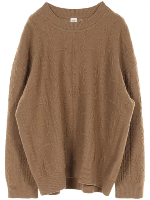 Hermès Pre-Owned 2010s horsebit-detail sweater
