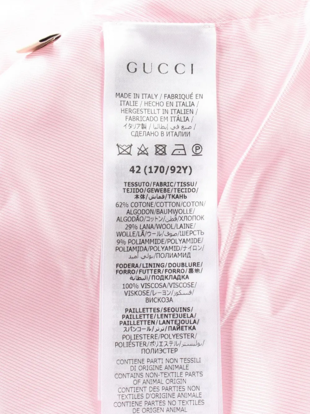 Gucci Pre-Owned Giacca in tweed crop anni 2010 | Image 5
