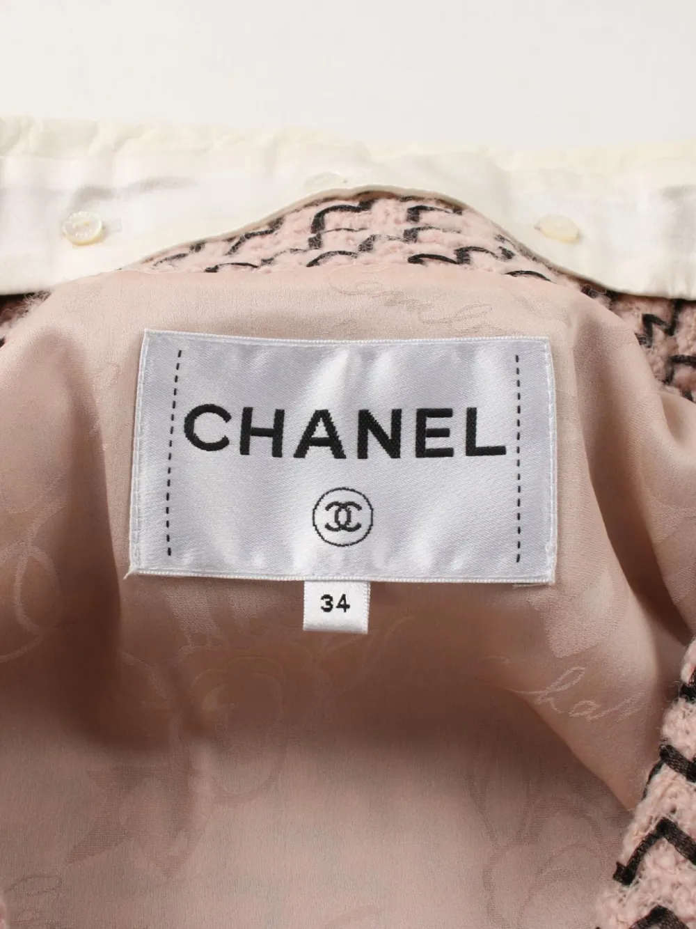 Pre-owned Chanel 1986-1988 Pleat-detail Tweed Coat In 粉色