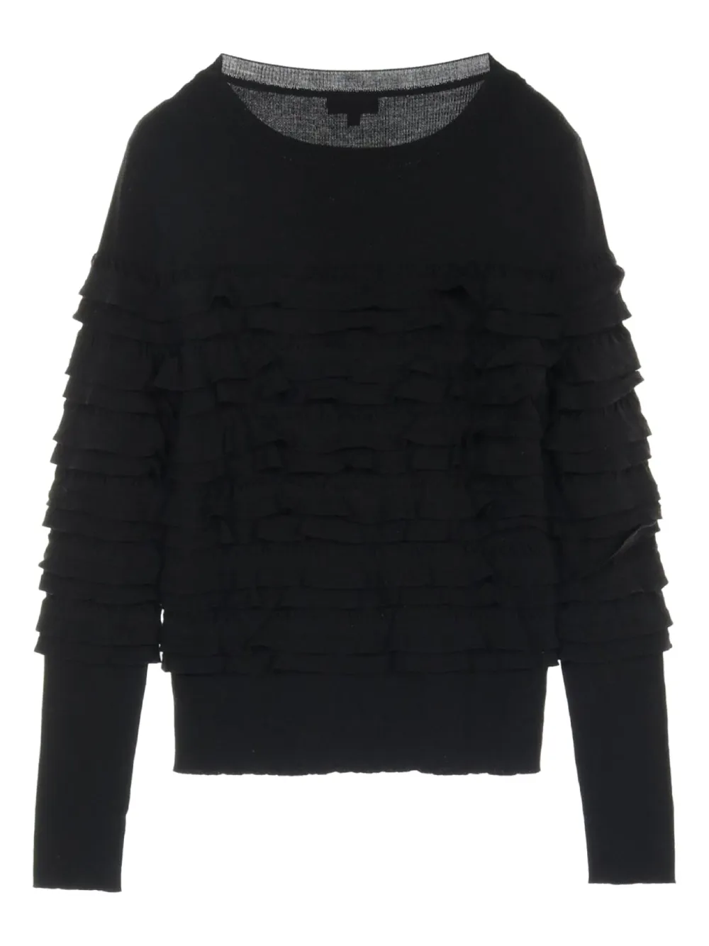 CHANEL Pre-Owned 1986-1988 tiered sweater | Image 2
