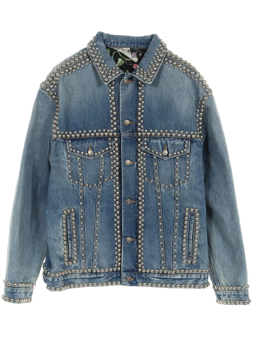 Gucci Pre-Owned Giacca Bee anni 2010 | blu | Image 1