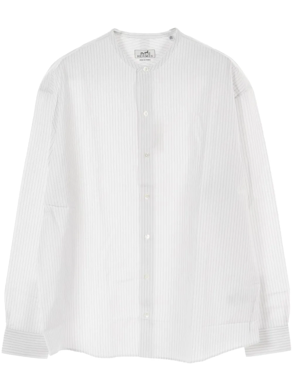 2010s pinstripe shirt