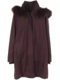 Loro Piana Pre-Owned 2010s hooded coat - Red