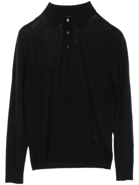 Louis Vuitton Pre-Owned 2000s monogram flower polo shirt 