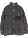 Christian Dior Pre-Owned x Stone Island 2010s denim jacket - Grey