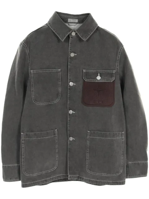 Christian Dior Pre-Owned x Stone Island 2010s denim jacket