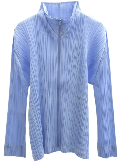 Issey Miyake Pre-Owned 2010s pleated cardigan