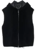 Prada Pre-Owned 2010s shearling gilet - Black