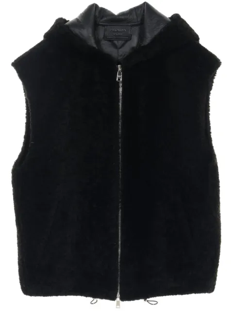 Prada Pre-Owned 2010s shearling gilet