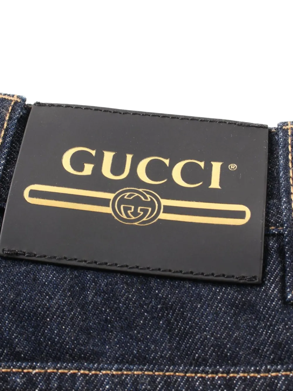 Gucci Pre-Owned Jeans con ricamo anni 2010 | Image 6