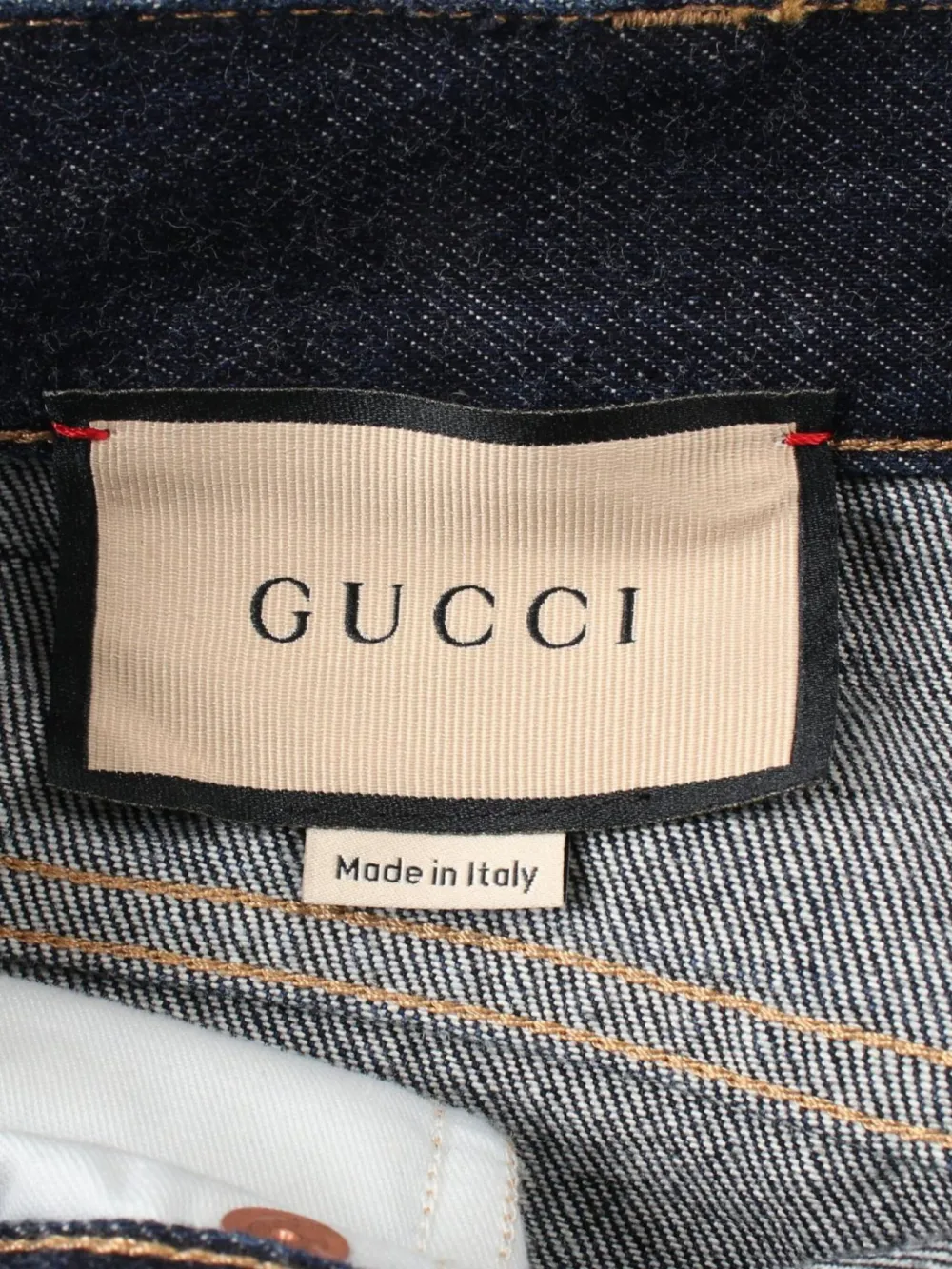 Gucci Pre-Owned Jeans con ricamo anni 2010 | Pantaloni Pre-owned | Image 3