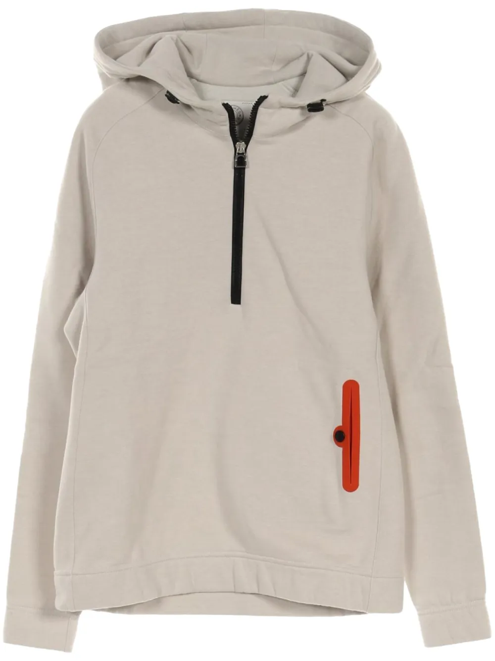 2010s half zip-up hoodie