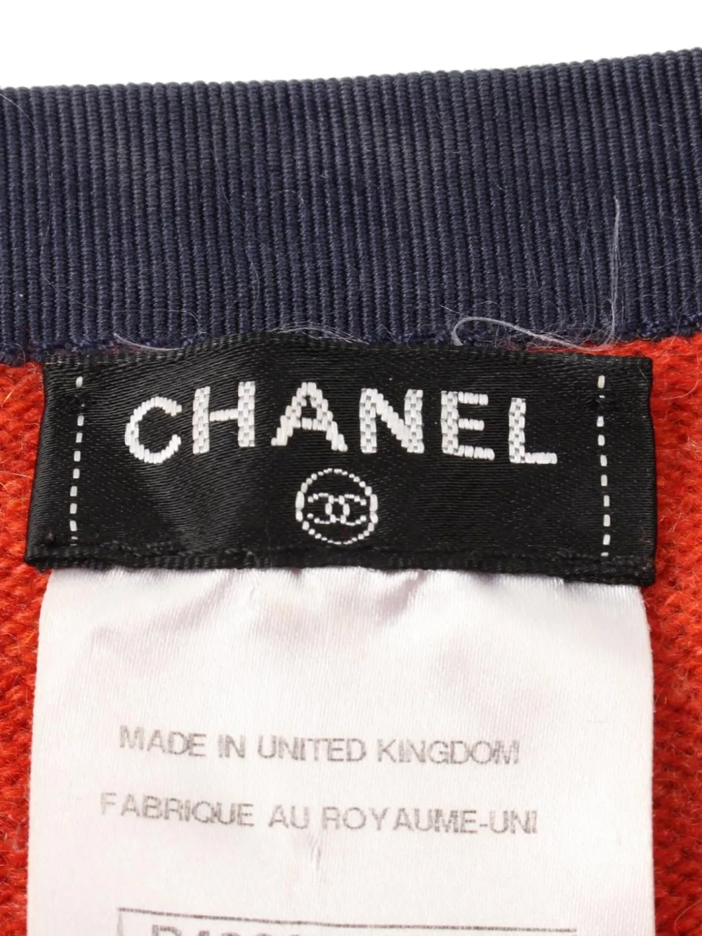 Pre-owned Chanel 1986-1988s Cashmere Cardigan In Orange