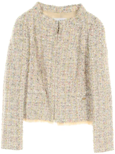CHANEL Pre-Owned 1986-1988 sequin-embellished jacket