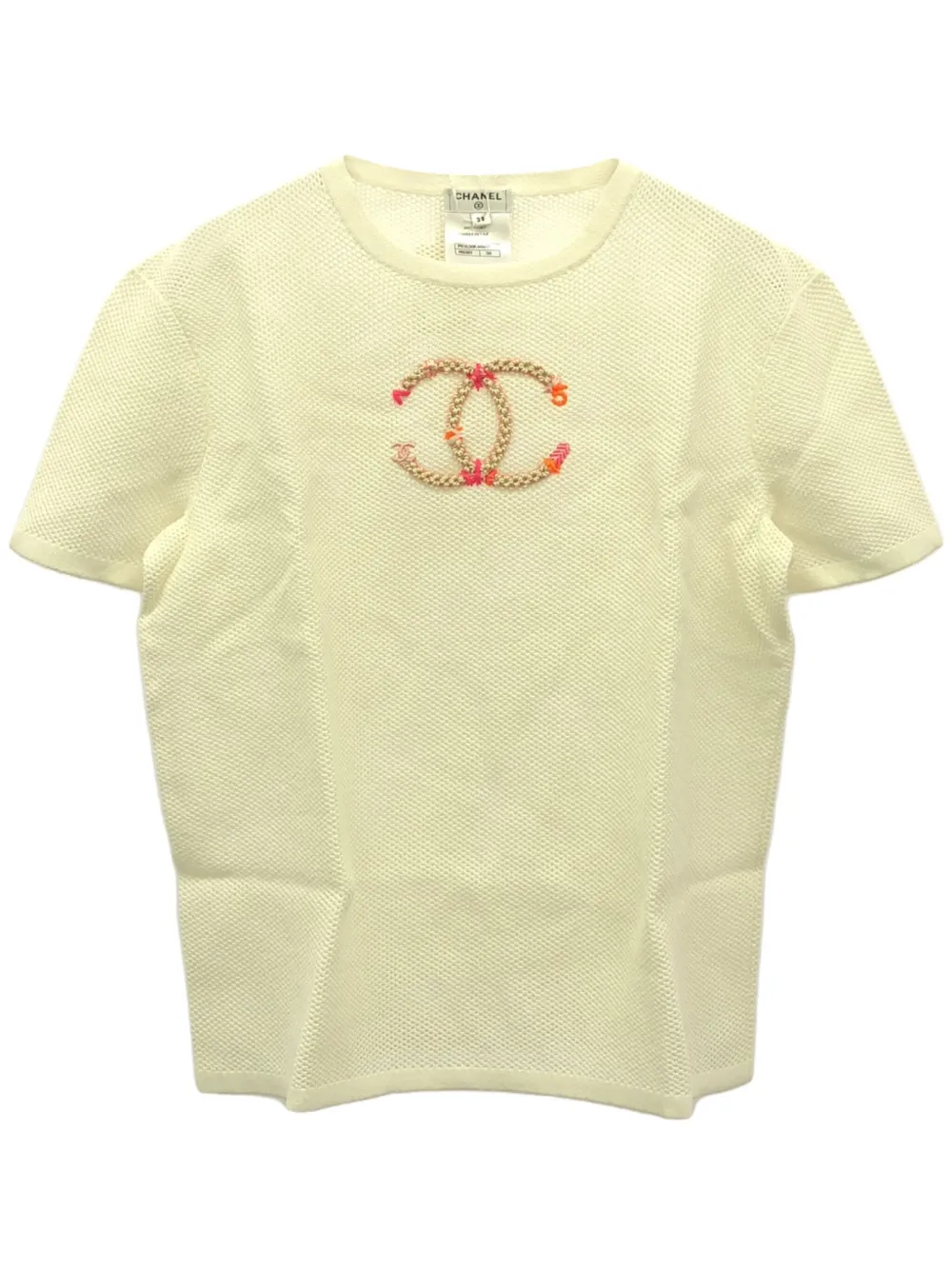 1986-1988 CC-embroidered T-shirt