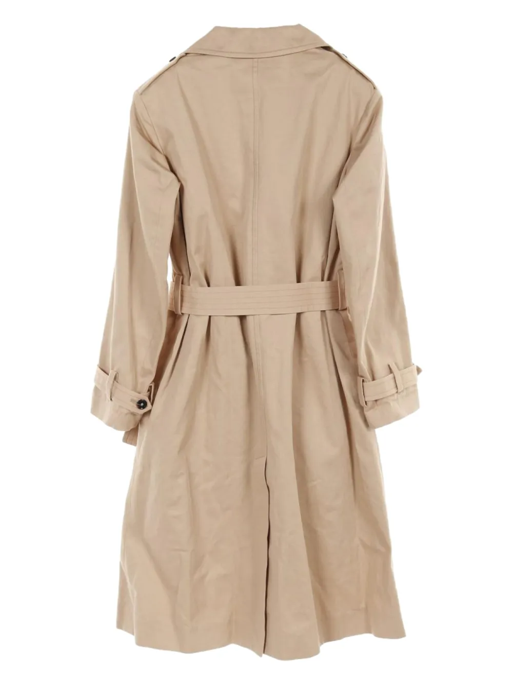 Louis Vuitton Pre-Owned 2020s katoenen trenchcoat - Beige