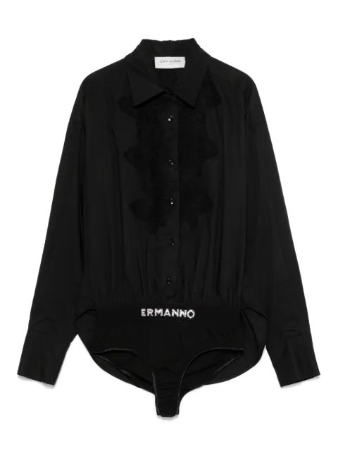 ERMANNO FIRENZE  lace-detailed bodysuit