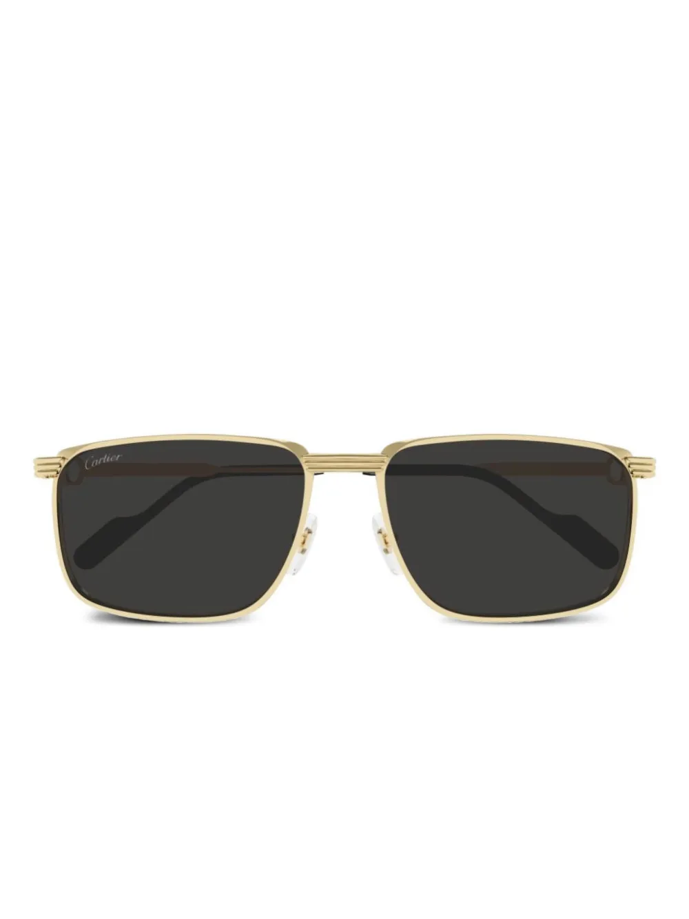 Cartier square sunglasses | Gold | Image 1