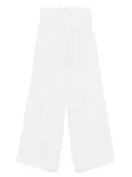 ERMANNO FIRENZE lace-up trousers - White