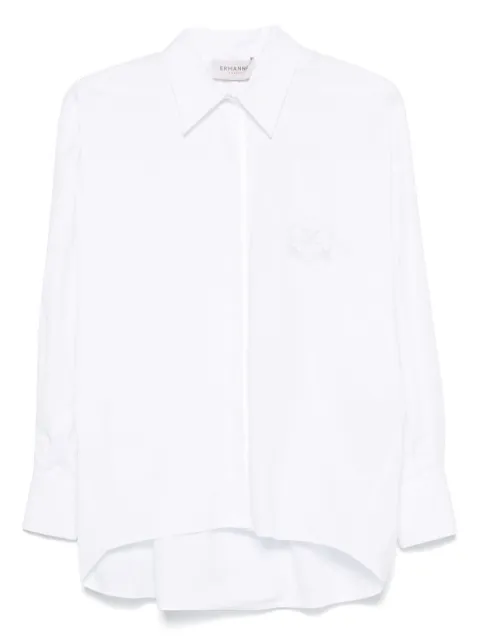 ERMANNO FIRENZE  camisa con logo bordado