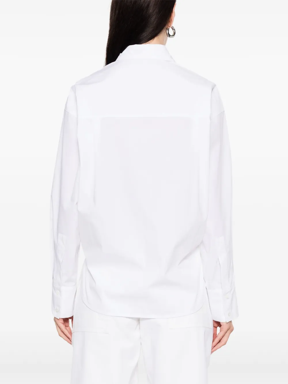 Ermanno Firenze Lace-detailed Bodysuit In White