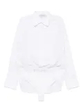 ERMANNO FIRENZE lace-detailed bodysuit - White