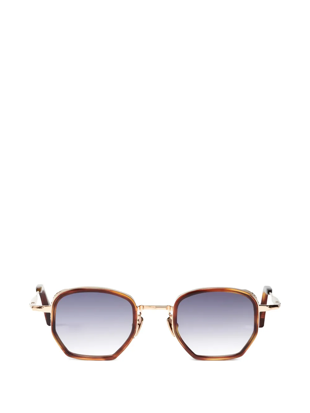 John Dalia Joe geometric sunglasses - Marrone