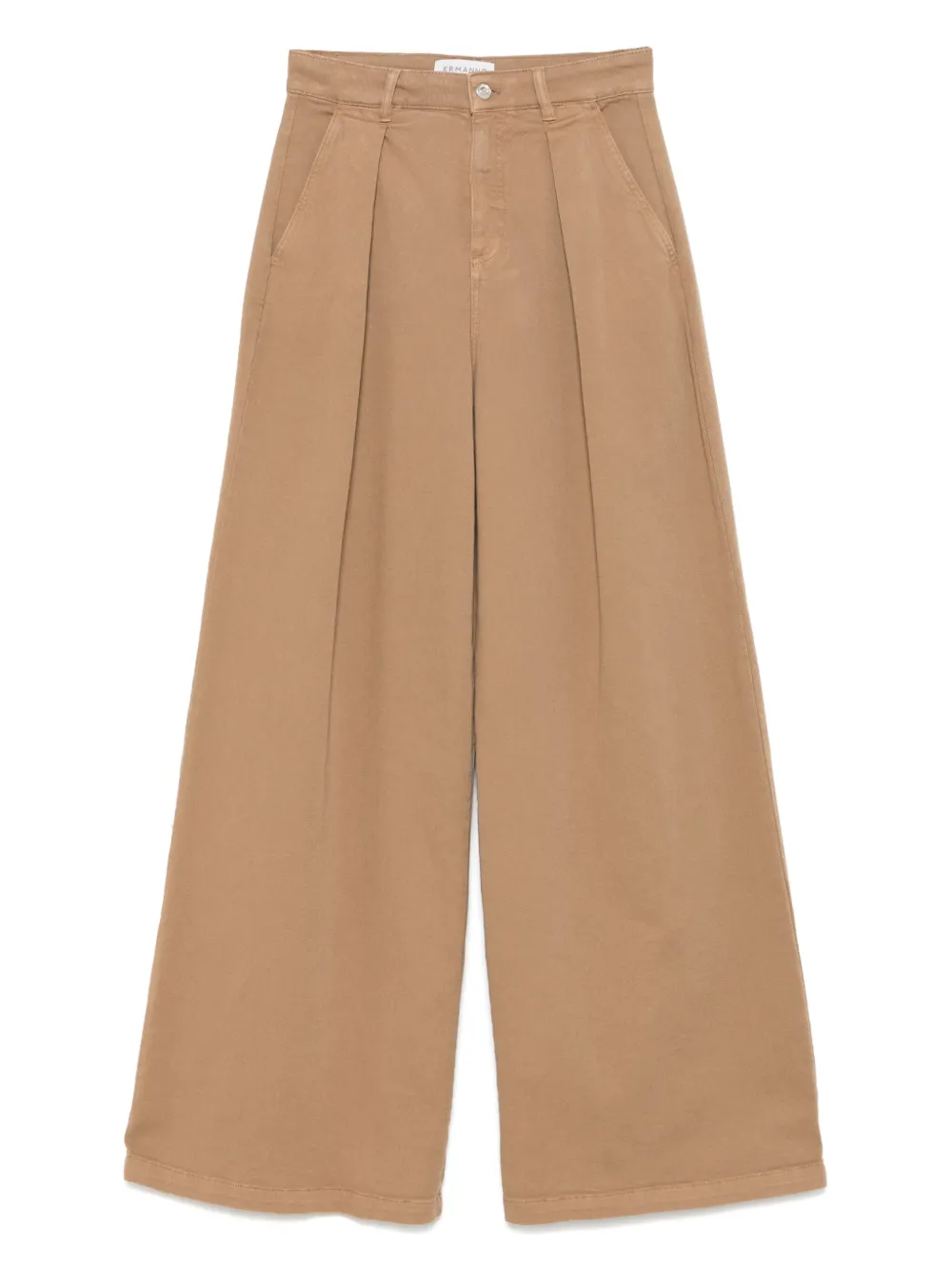 ERMANNO FIRENZE  pleated jeans | Brown | Image 1