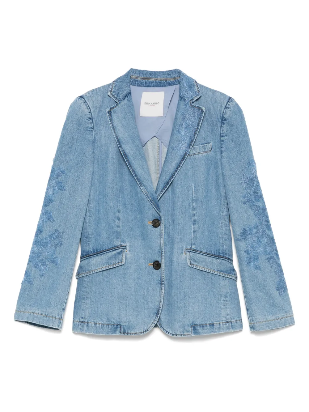 ERMANNO FIRENZE Denim blazer Blauw