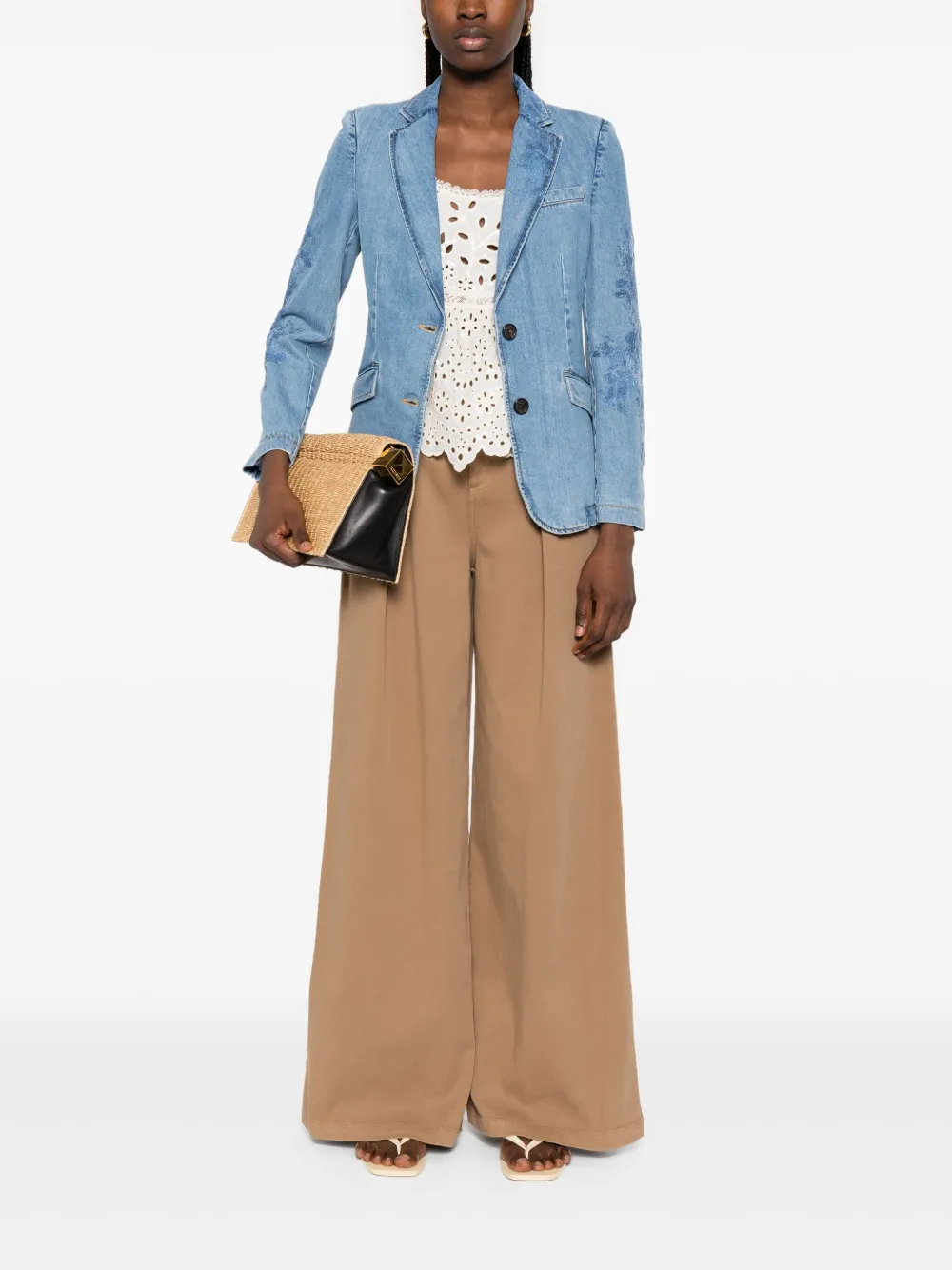 ERMANNO FIRENZE  denim blazer | Blazers | Image 2