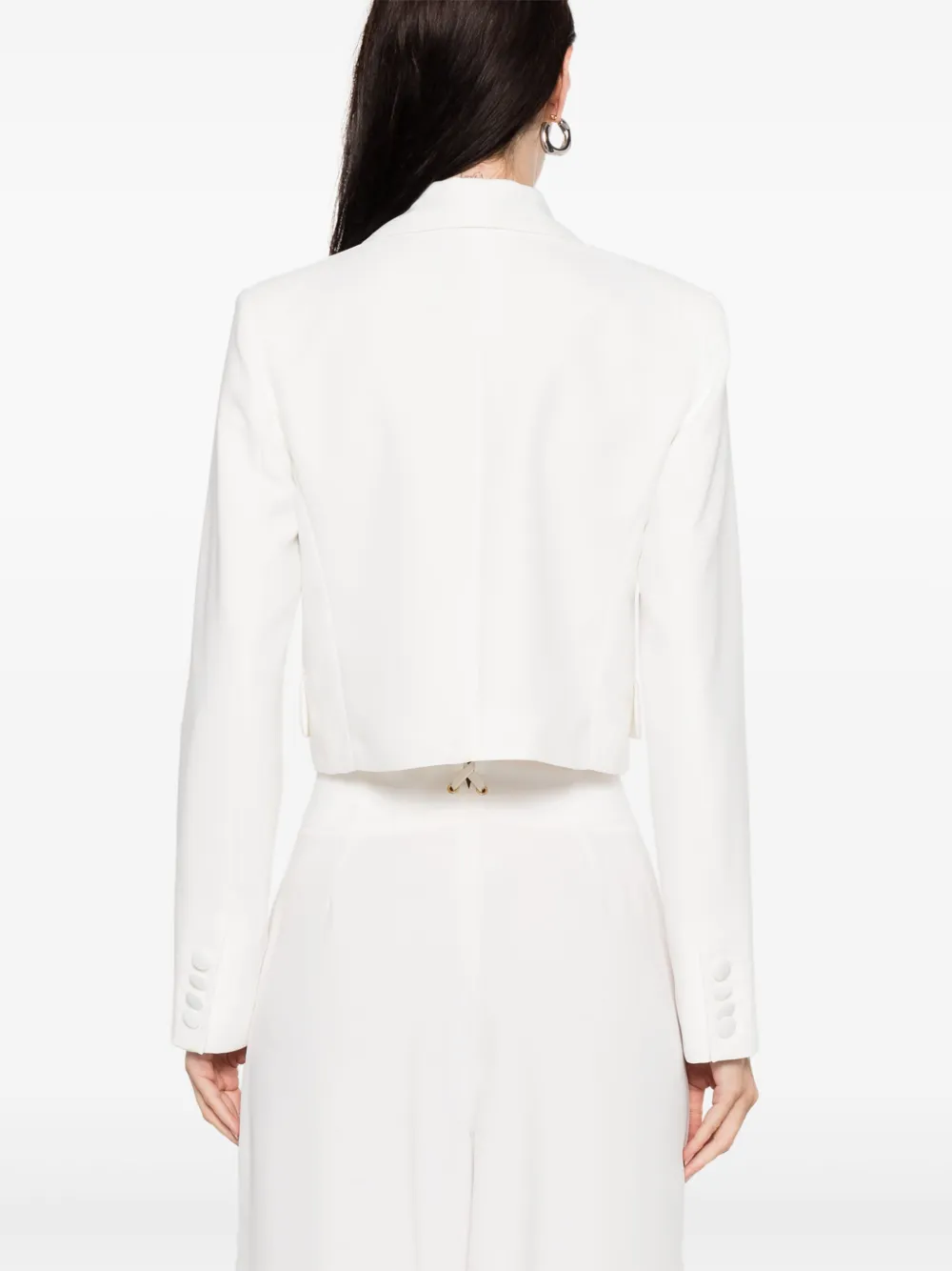 ERMANNO FIRENZE Cropped jack Wit