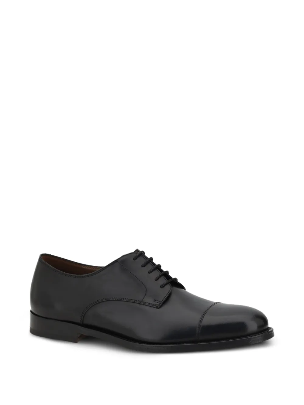Fratelli Rossetti Leren derby schoenen Zwart