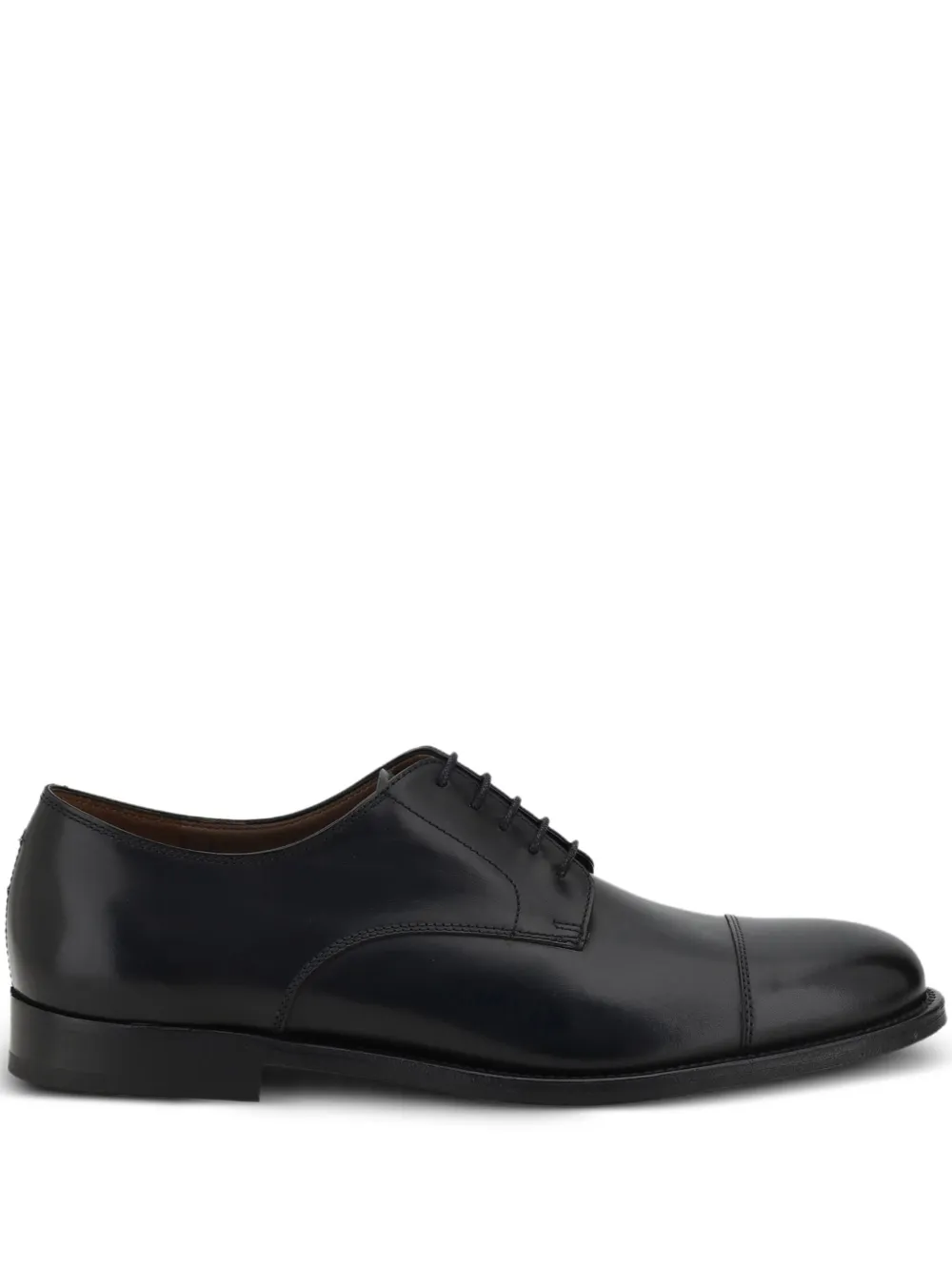 Fratelli Rossetti Garwood Leather Derby Shoes In Black
