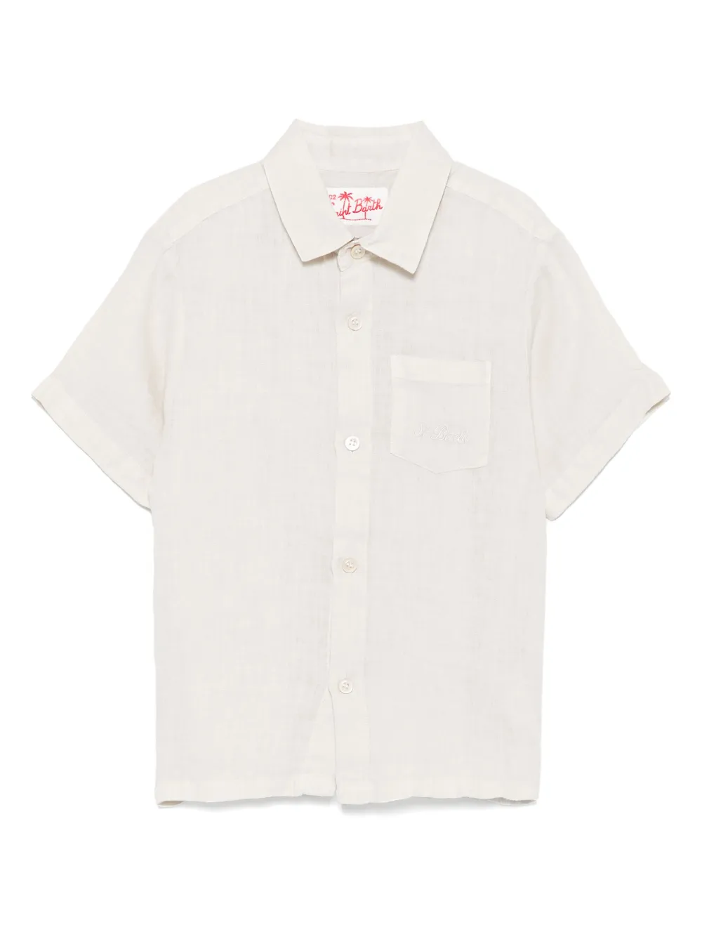 MC2 Saint Barth Kids Camicia Sifnos - Toni neutri