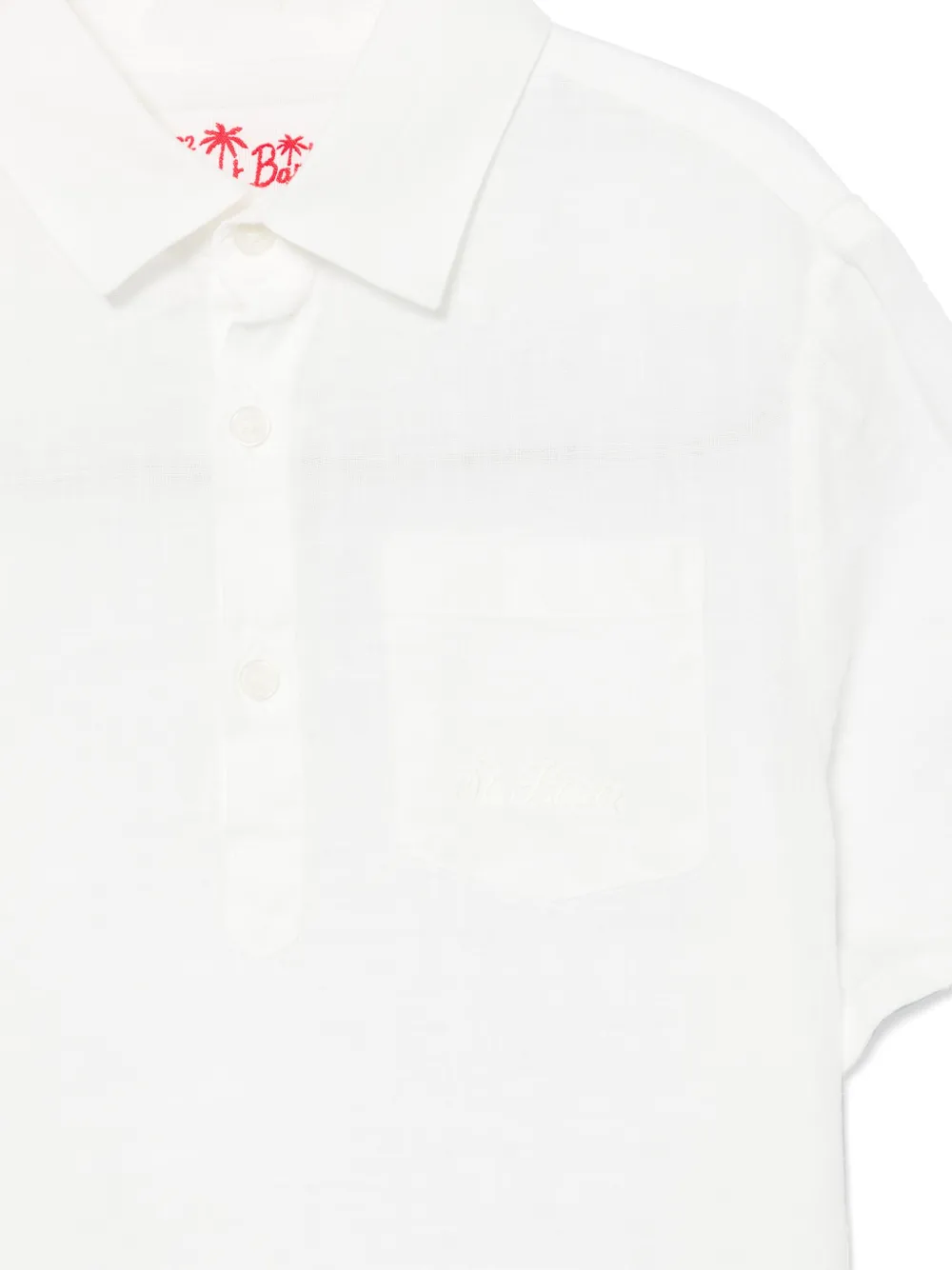 MC2 Saint Barth Kids Madeira shirt Wit