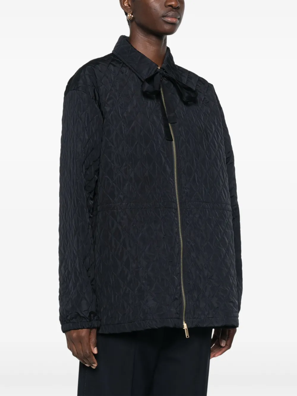 Fabiana Filippi Gewatteerd jack Blauw