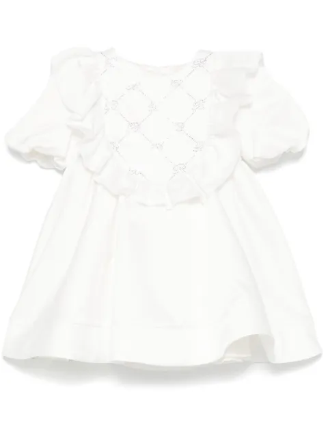Miss Blumarine Vestido com logo