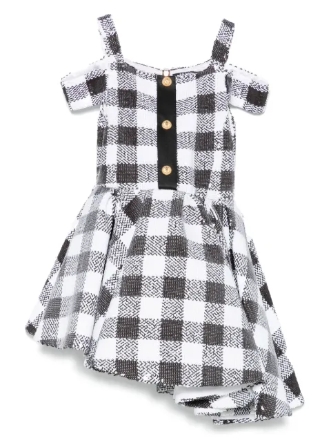 Balmain Kids فستان بترتر