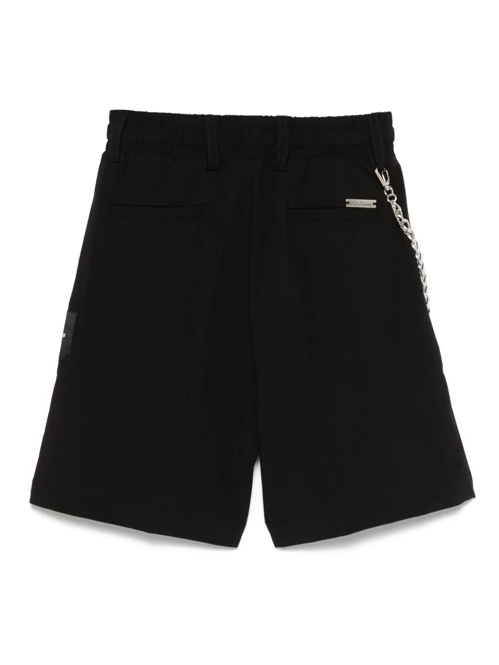 John Richmond Junior Shorts met logopatch Zwart