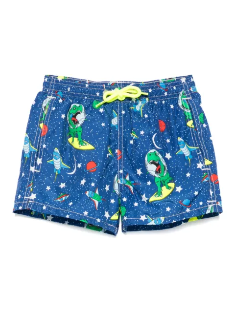 MC2 Saint Barth Kids shorts de playa Jean Lightning