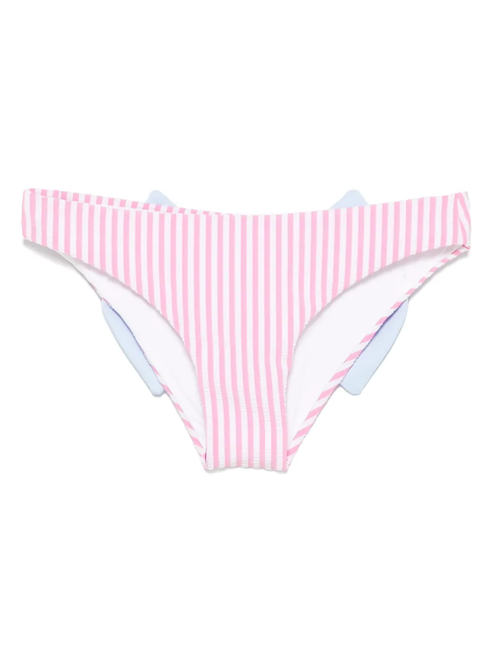 MC2 Saint Barth Kids Gestreepte bikinibroek Roze