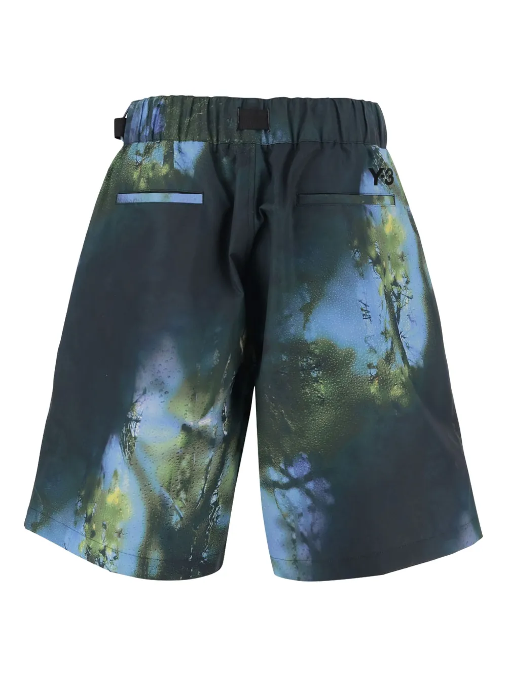 adidasyeezy adidas Yeezy Shorts met bloemenprint - Blauw