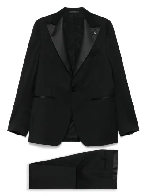 Tagliatore brooch-detail suit