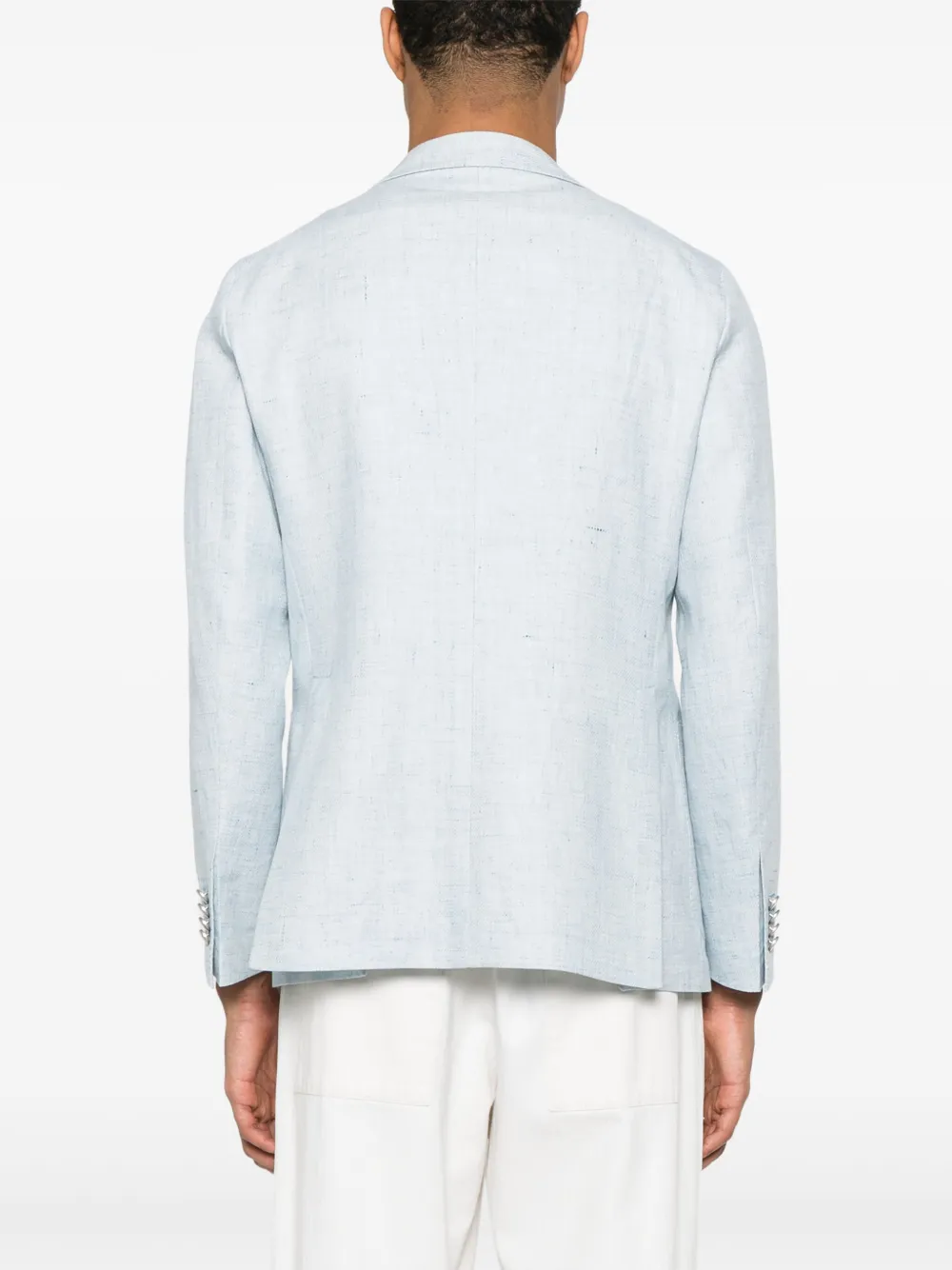 Tagliatore Blazer met enkele rij knopen Blauw