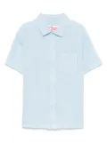 MC2 Saint Barth Kids linen shirt - Blue