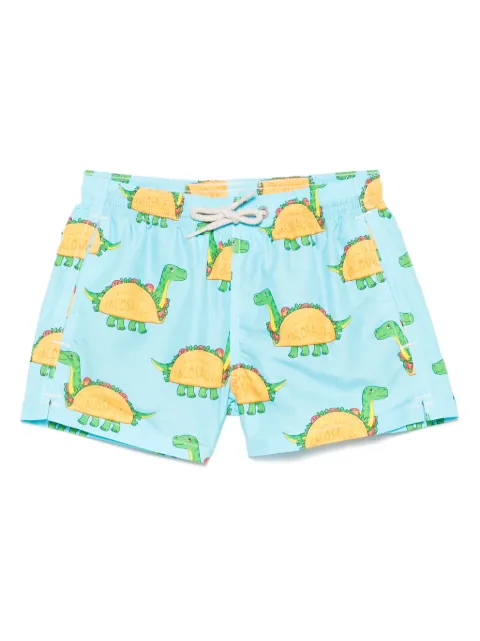 MC2 Saint Barth Kids Badeshorts mit Tacosauro-Print