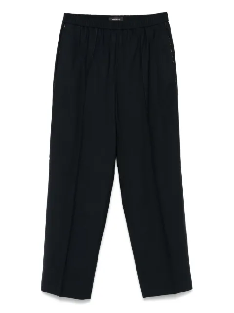 Fabiana Filippi beaded-trim trousers