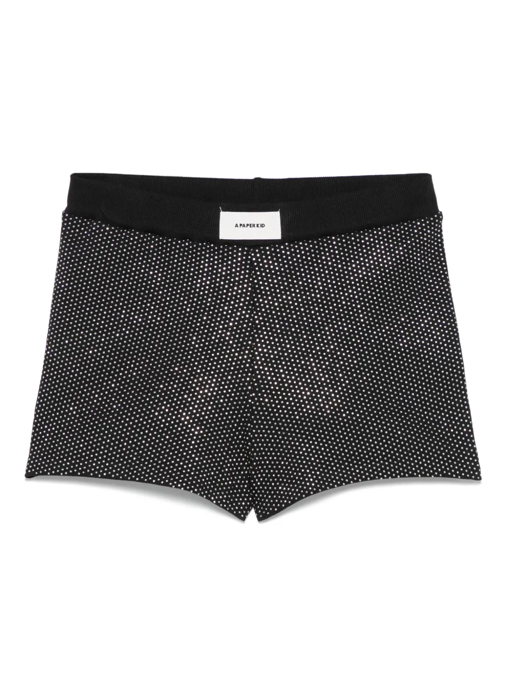 A Paper Kid crystal-embellished shorts | Black | Image 1