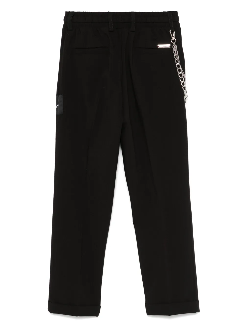 John Richmond Junior Broek met logopatch Zwart