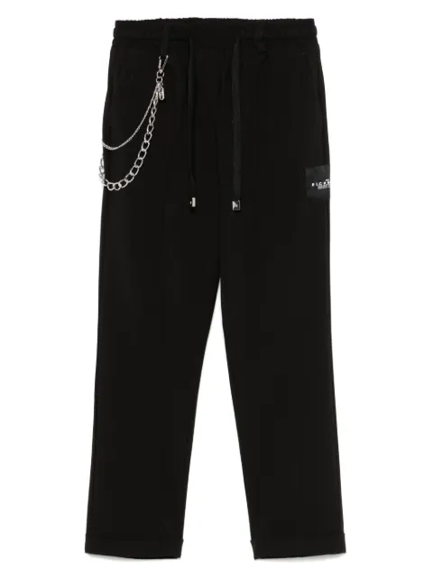 John Richmond Junior logo-patch trousers